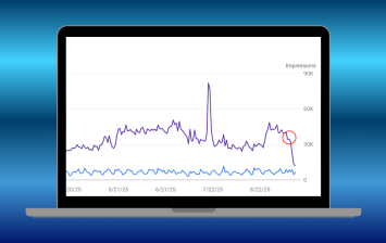Google Search Console Drop 9-12-25